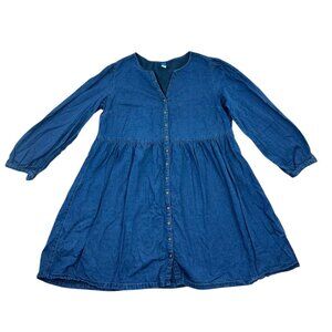 Old Navy Denim Babydoll Dress